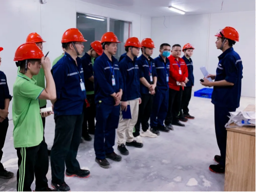 派駐苦學！在汗水和堅持中，南部產業基地員工時刻準備著