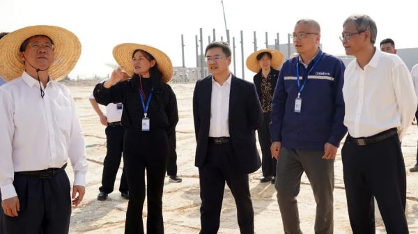 欽州市市長、自貿(mào)區(qū)欽州港片區(qū)管委主任 王雄昌調(diào)研中偉欽州產(chǎn)業(yè)基地