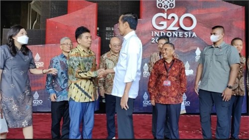 中偉股份董事長鄧偉明出席B20峰會丨受到印尼總統接見，取得豐碩成果