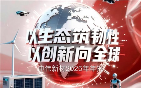 以生態(tài)筑韌性 以創(chuàng)新向全球 | 一圖讀懂中偉新材2025年年報